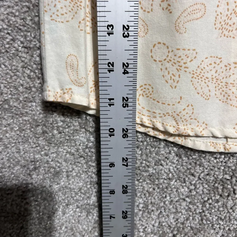 Wrangler Horse Print Vintage Western Snap Button Long Sleeve Top Size Medium - Picture 7 of 12